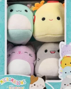 Squishmallows - Irina, Tabitha, Tex & Gordon Micromallows 2.5" Plush 4-Pack