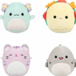 Squishmallows - Irina, Tabitha, Tex & Gordon Micromallows 2.5" Plush 4-Pack