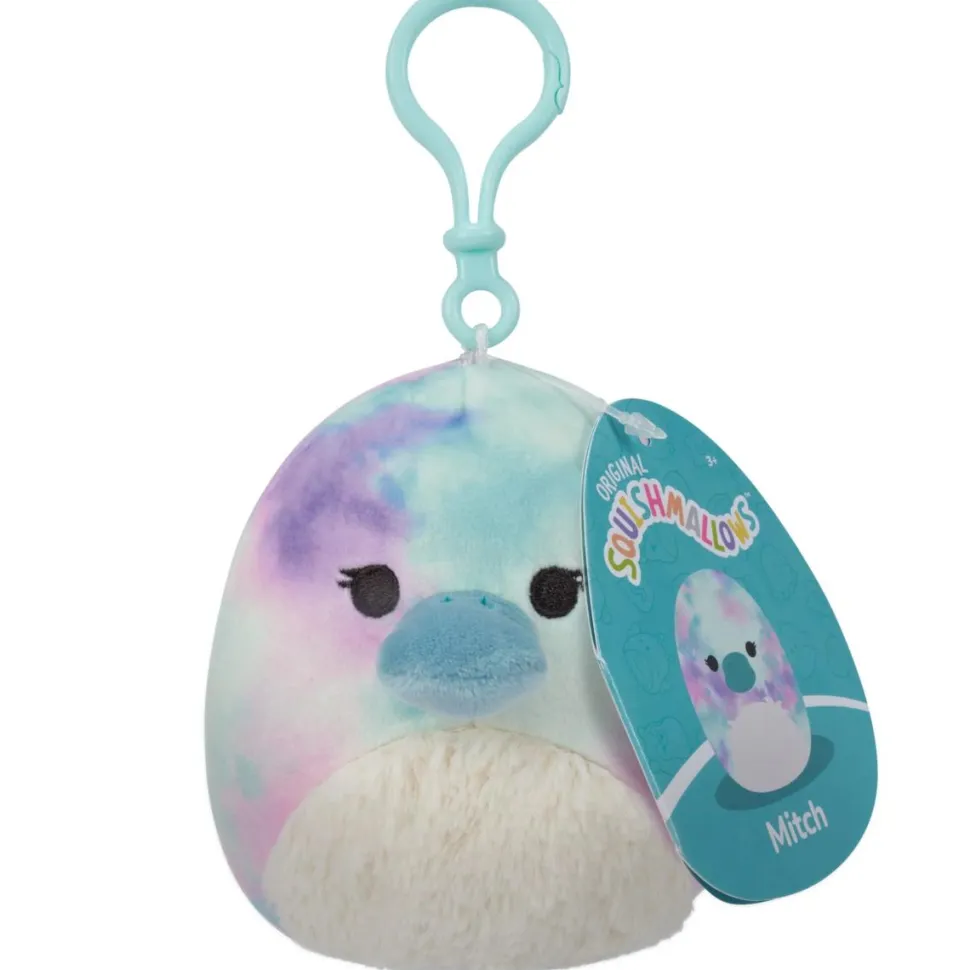 Squishmallows - Mitch the Platypus 3.5" Clip-On Plush