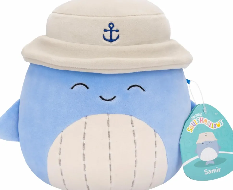 Squishmallows - Samir the Blue Whale 7.5" Plush