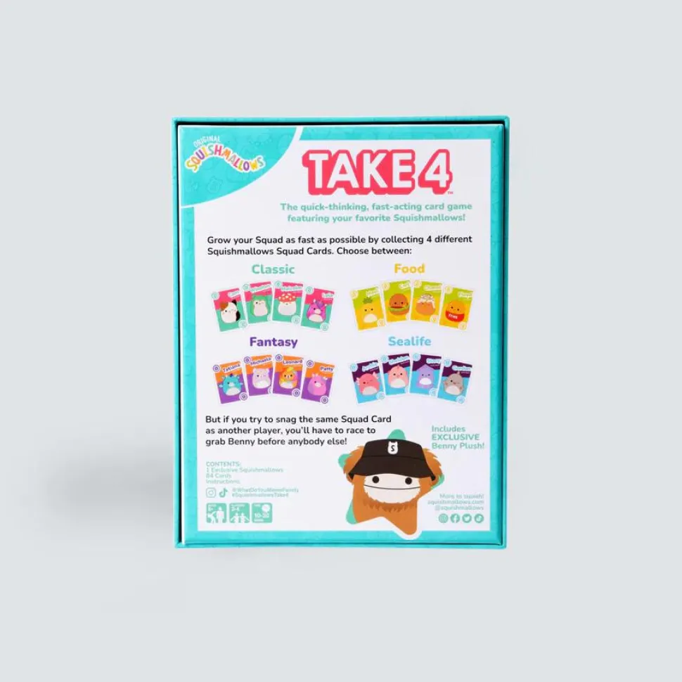 Squishmallows - Take 4 Card Game