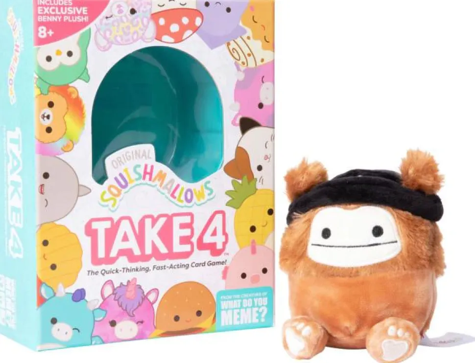 Squishmallows - Take 4 Card Game