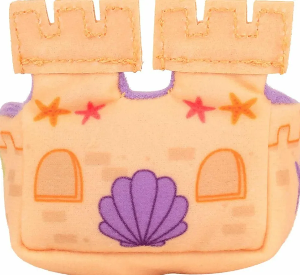 Squishville - Beach Set with Naomi the Narwhal Mini Squishmallows 2” Plush Playset