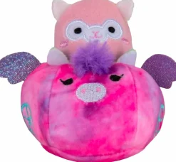 Squishville - Mauve the Alpaca in Carriage Mini Squishmallows 2” Plush