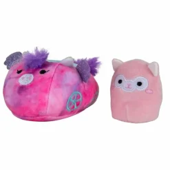 Squishville - Mauve the Alpaca in Carriage Mini Squishmallows 2” Plush