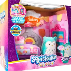 Squishville - Winston’s Bakery Mini Squishmallows 2” Plush Playset