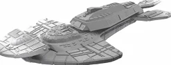 Star Trek - Attack Wing Cardassian Keldon Class Starship HeroClix Deep Cuts Unpainted Miniature Replica
