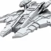 Star Trek - Attack Wing Jem'Hadar Battle Cruiser Starship HeroClix Deep Cuts Unpainted Miniature Replica