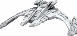 Star Trek - Attack Wing Jem'Hadar Battle Cruiser Starship HeroClix Deep Cuts Unpainted Miniature Replica