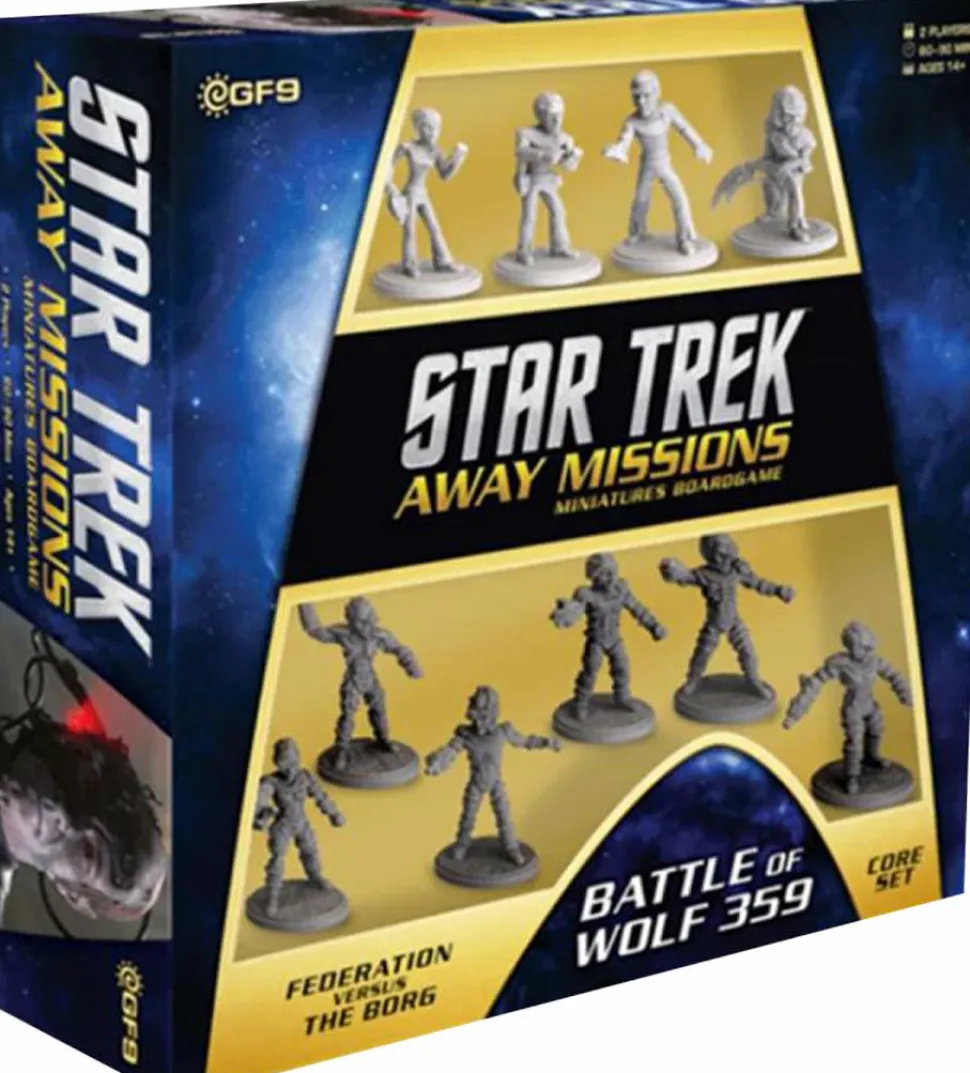 Star Trek - Away Missions Battle of Wolf 359 Miniatures Board Game