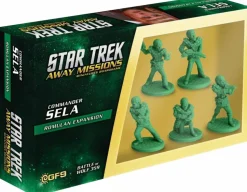 Star Trek - Away Missions Battle of Wolf 359 Miniatures Board Game Sela Expansion