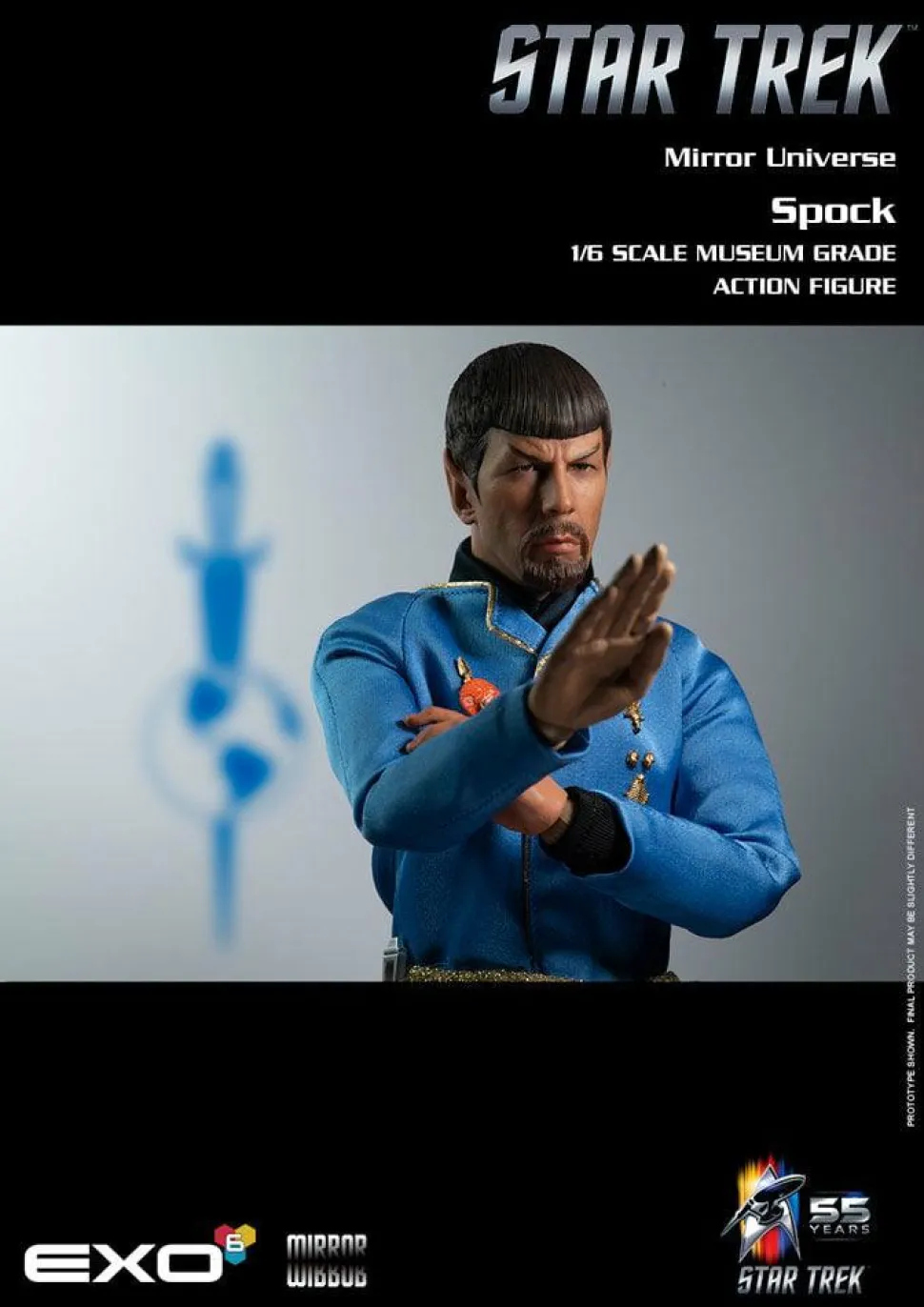 Star Trek - Mirror Universe Spock 1/6th Scale Action Figure