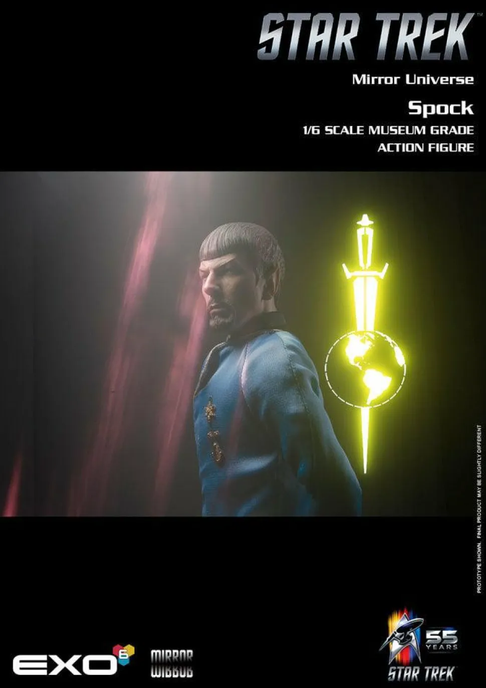 Star Trek - Mirror Universe Spock 1/6th Scale Action Figure