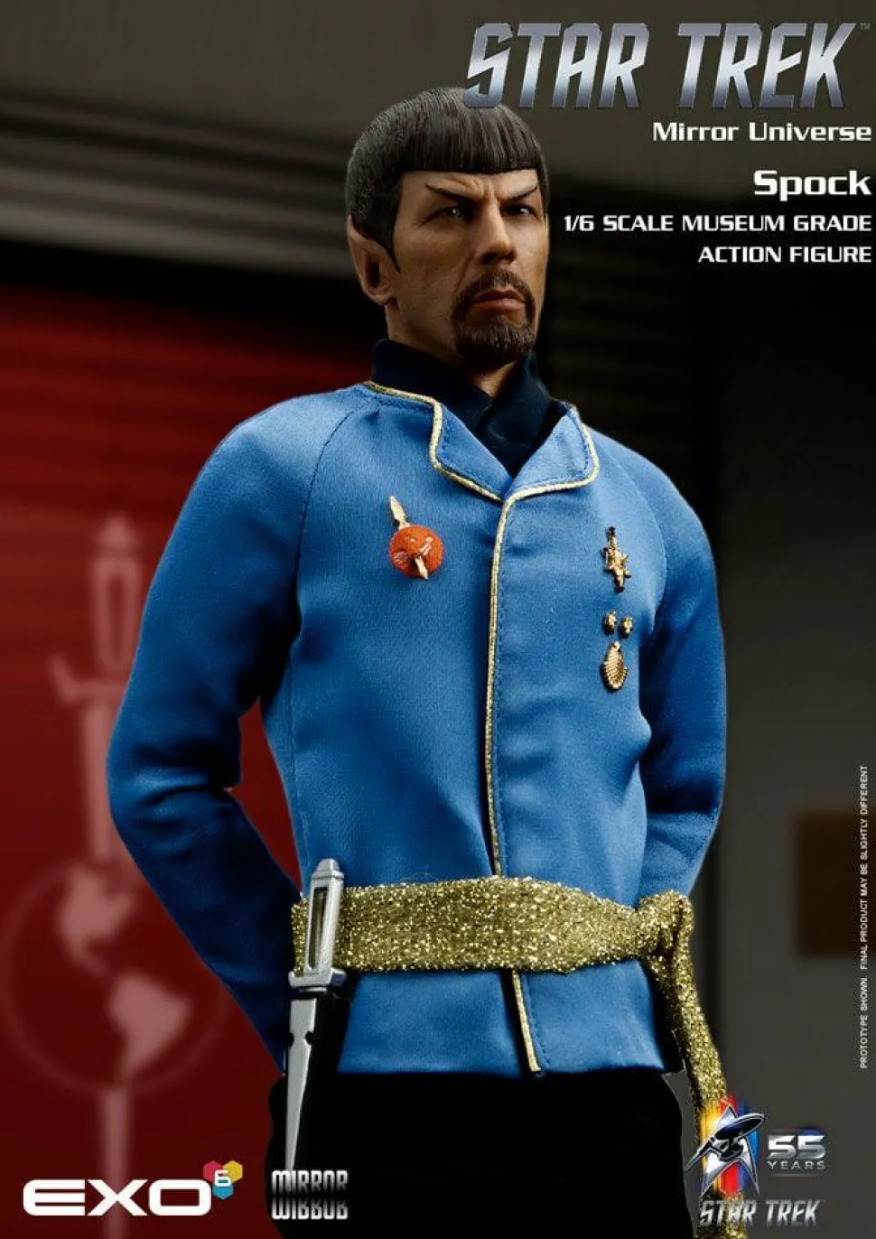 Star Trek - Mirror Universe Spock 1/6th Scale Action Figure