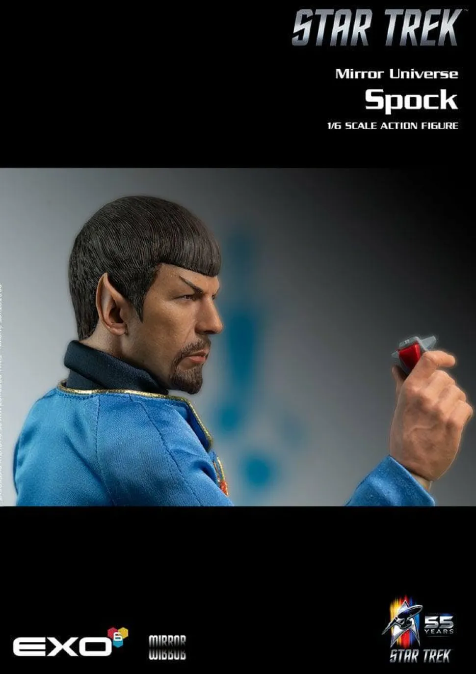 Star Trek - Mirror Universe Spock 1/6th Scale Action Figure