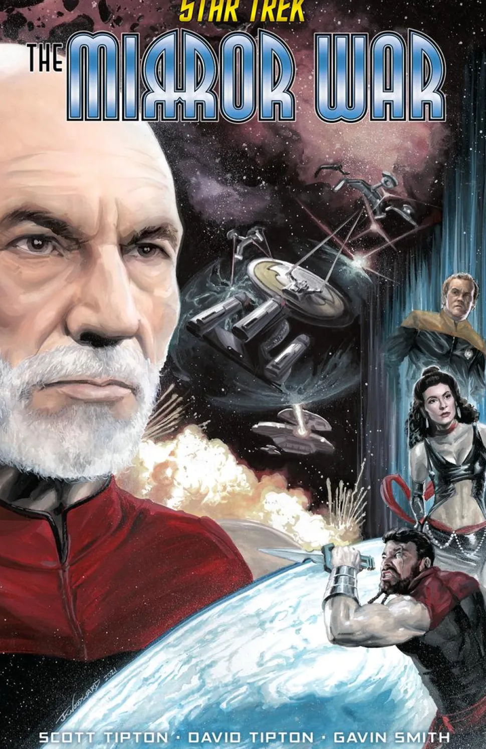 Star Trek - The Mirror War Trade Paperback Book