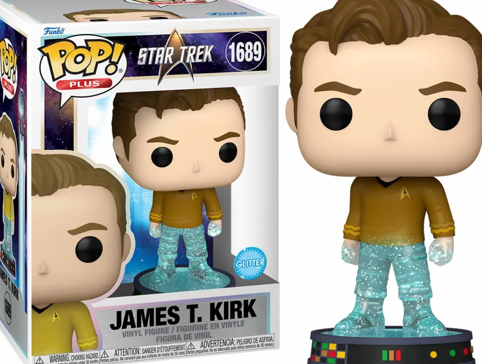 Star Trek - Transporting James T. Kirk Pop! Plus Vinyl Figure