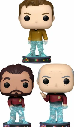 Star Trek - Transporting the Crew Pop! Vinyl Bundle (Set of 3)