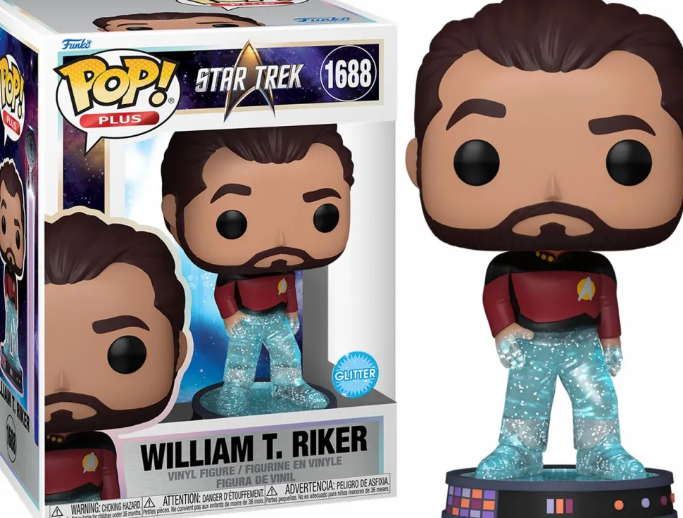 Star Trek - Transporting William T. Riker Pop! Plus Vinyl Figure