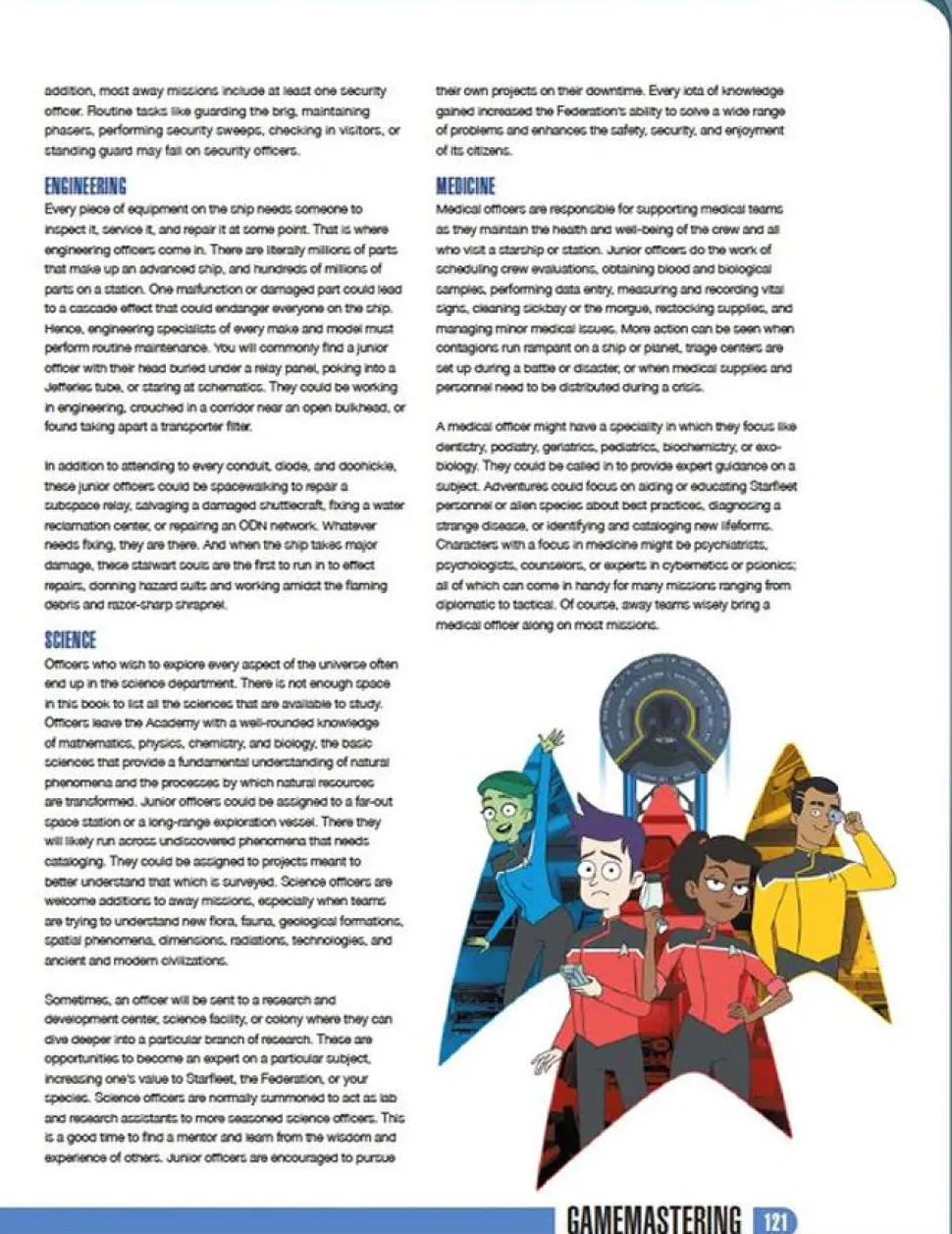 Star Trek Adventures - Roleplaying Game Star Trek: Lower Decks Campaign Guide Hardcover Book