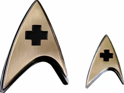 Star Trek: Discovery - Enterprise Medical Insignia Magnetic Badge Replica & Lapel Pin Set