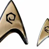 Star Trek: Discovery - Enterprise Operations Insignia Magnetic Badge Replica & Lapel Pin Set