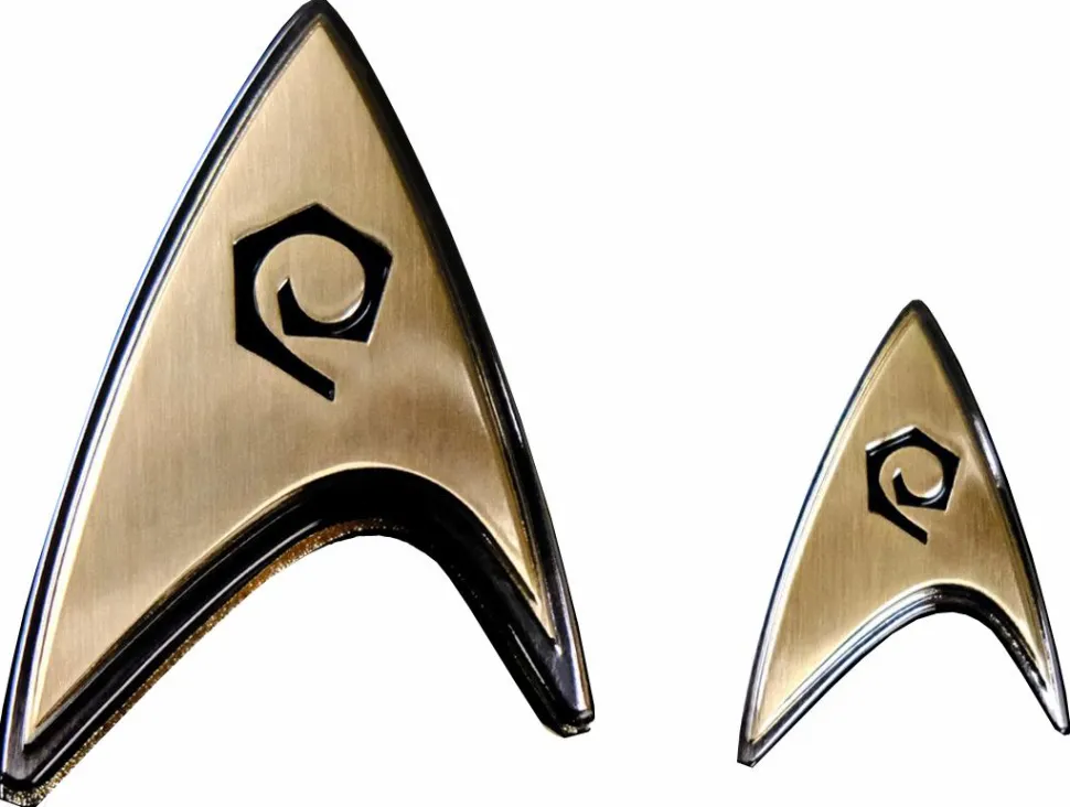 Star Trek: Discovery - Enterprise Operations Insignia Magnetic Badge Replica & Lapel Pin Set