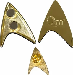 Star Trek: Discovery - Enterprise Operations Insignia Magnetic Badge Replica & Lapel Pin Set