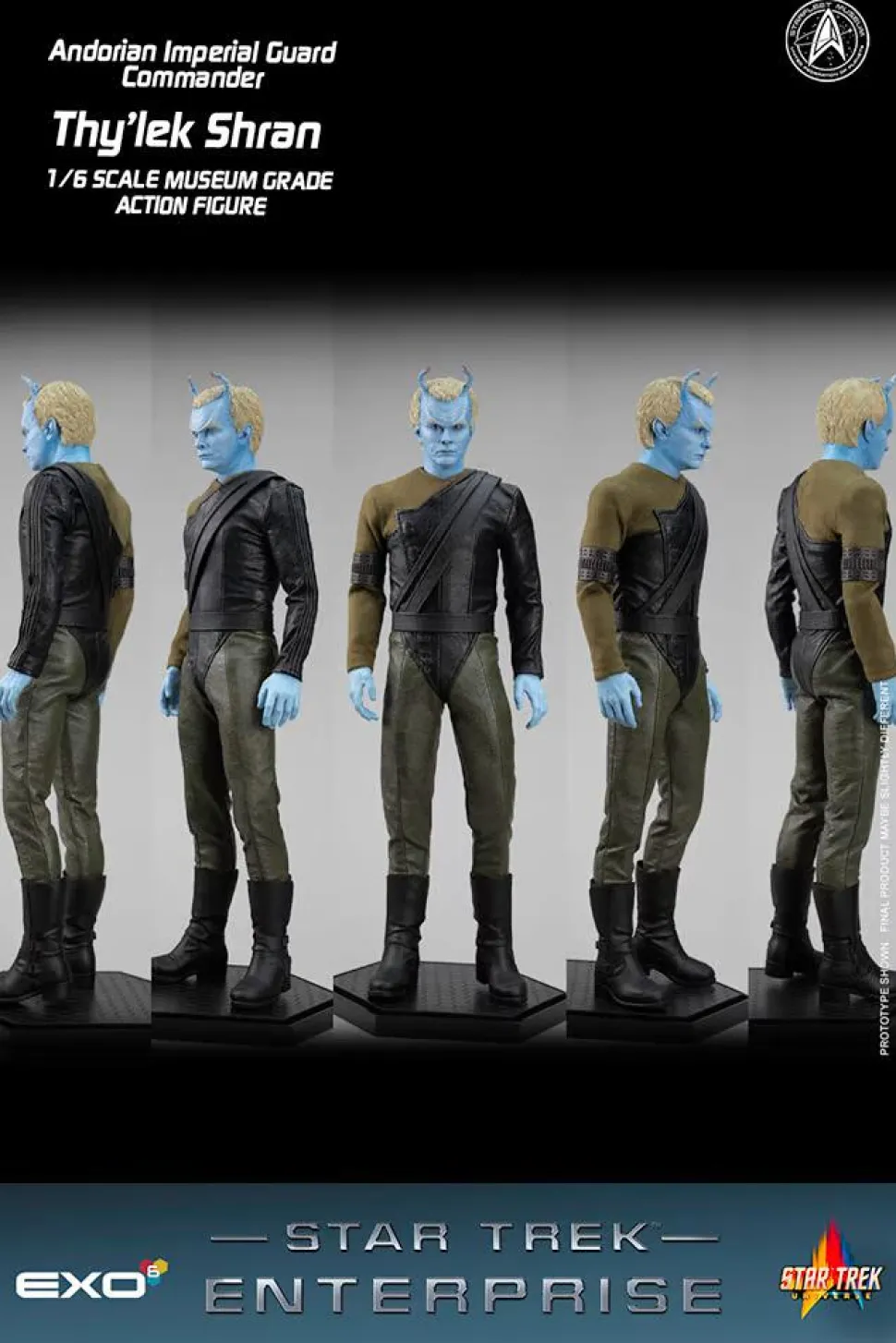 Star Trek: Enterprise - Thy’lek Shran 1/6th Scale Action Figure