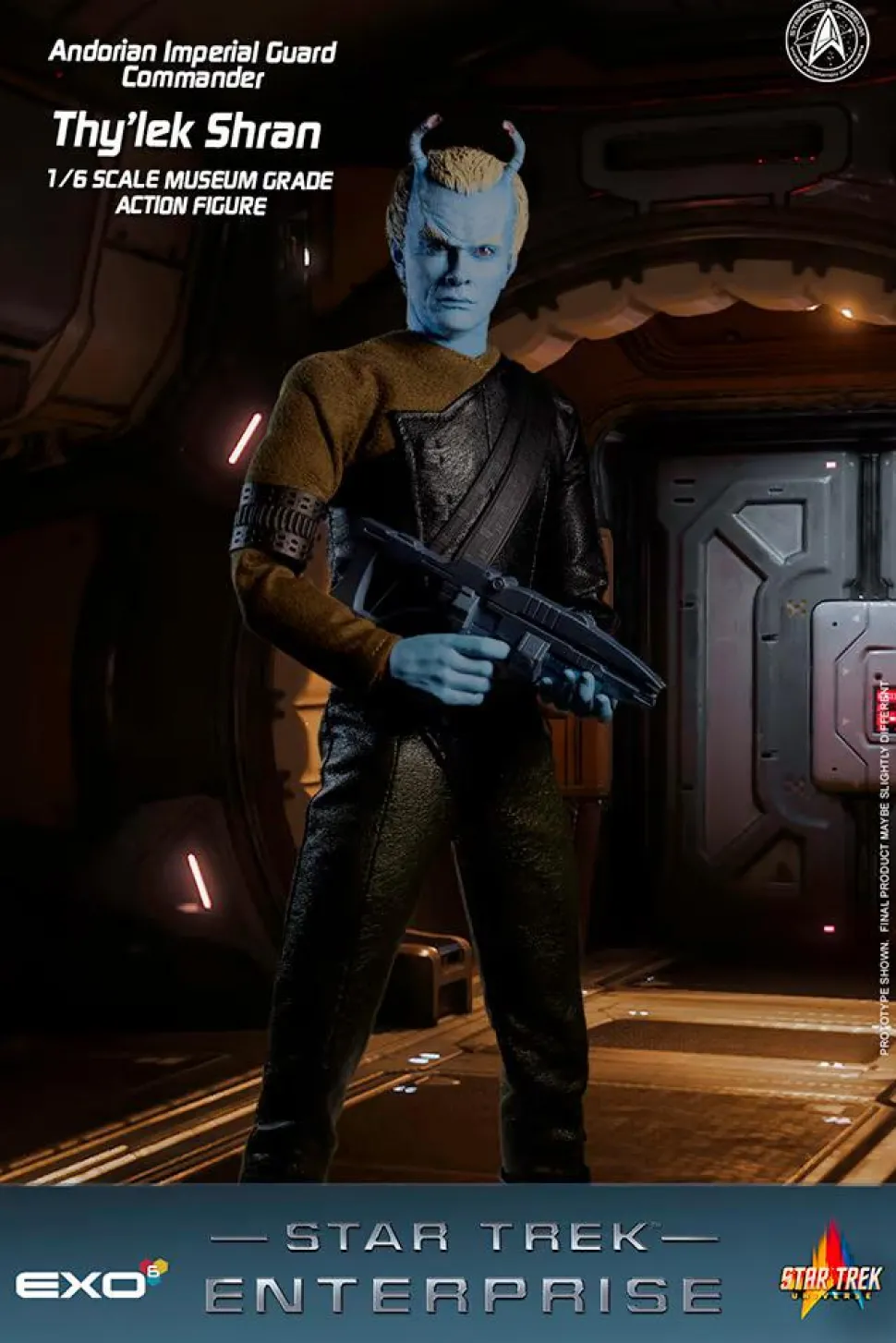 Star Trek: Enterprise - Thy’lek Shran 1/6th Scale Action Figure