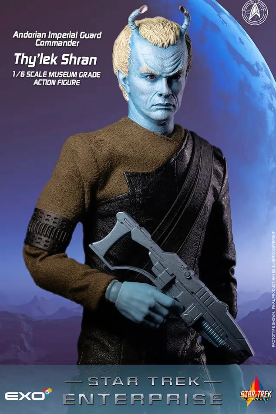 Star Trek: Enterprise - Thy’lek Shran 1/6th Scale Action Figure