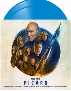 Star Trek: Picard - Original Series Soundtrack Volume 01 Season 3 by Stephen Barton & Frederik Wiedmann 2xLP Vinyl Record (Sky Blue)