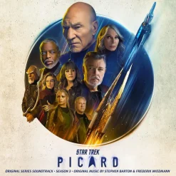 Star Trek: Picard - Original Series Soundtrack Volume 01 Season 3 by Stephen Barton & Frederik Wiedmann 2xLP Vinyl Record (Sky Blue)