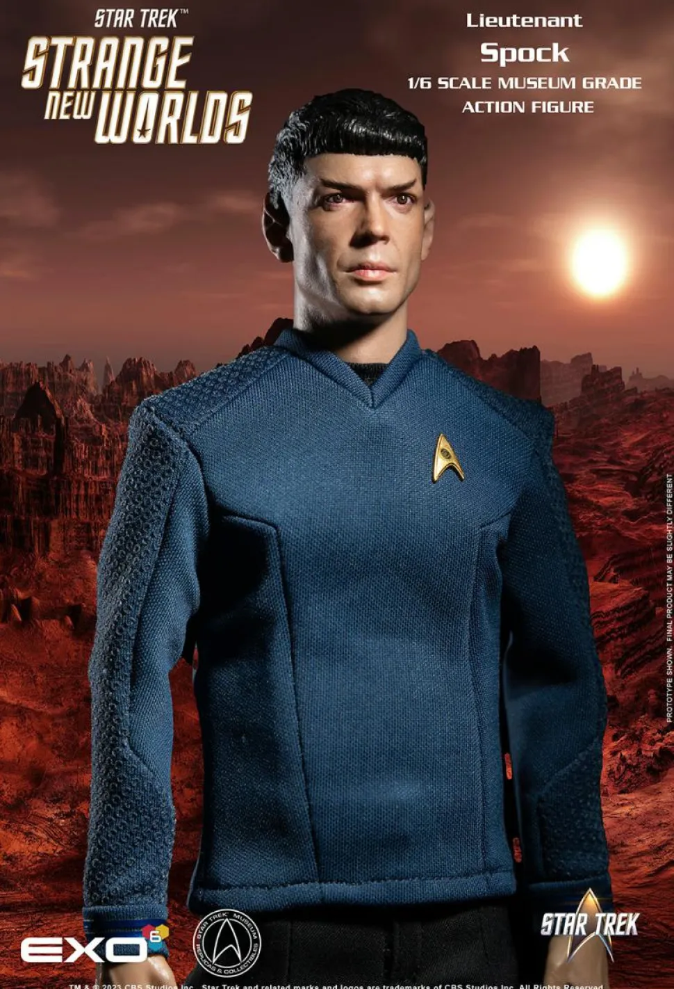 Star Trek: Strange New Worlds - Spock 1/6th Scale Action Figure