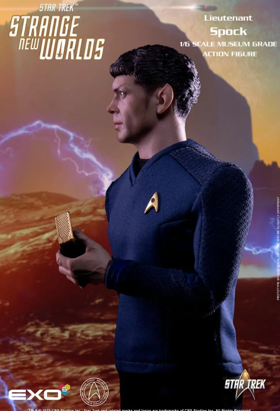 Star Trek: Strange New Worlds - Spock 1/6th Scale Action Figure