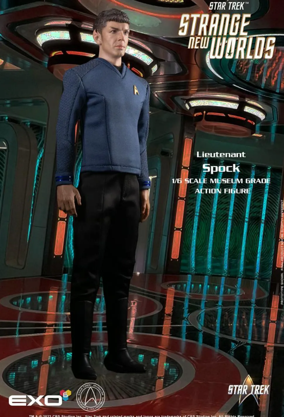 Star Trek: Strange New Worlds - Spock 1/6th Scale Action Figure