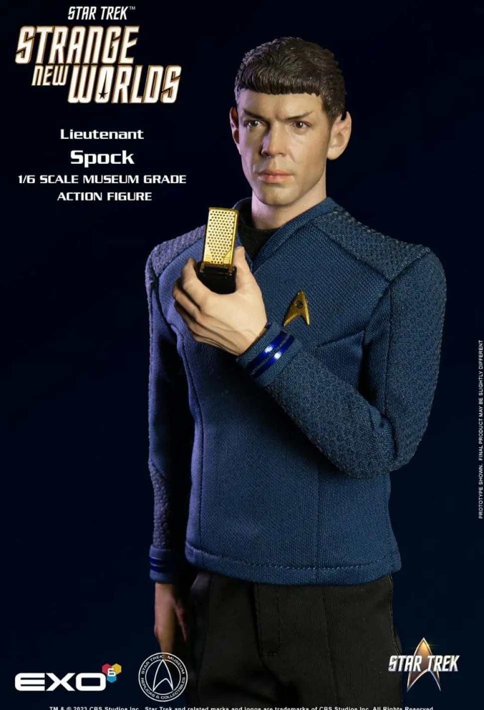 Star Trek: Strange New Worlds - Spock 1/6th Scale Action Figure