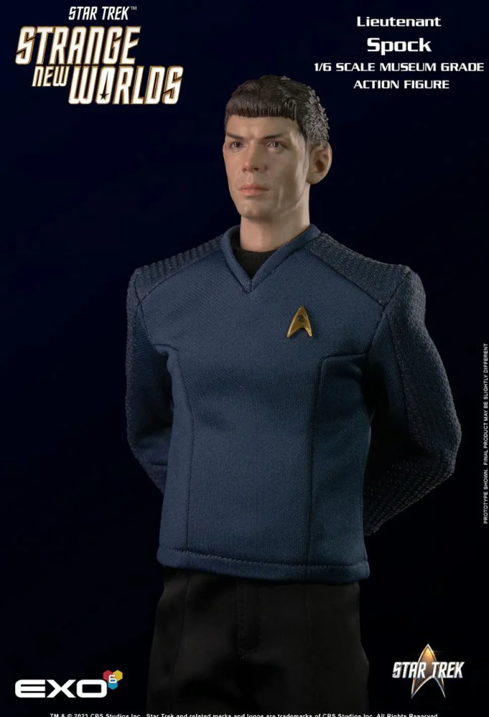 Star Trek: Strange New Worlds - Spock 1/6th Scale Action Figure