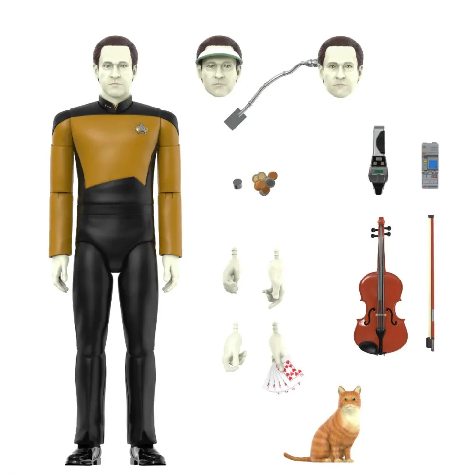 Star Trek: The Next Generation - Lt. Commander Data Ultimates! 7” Scale Action Figure