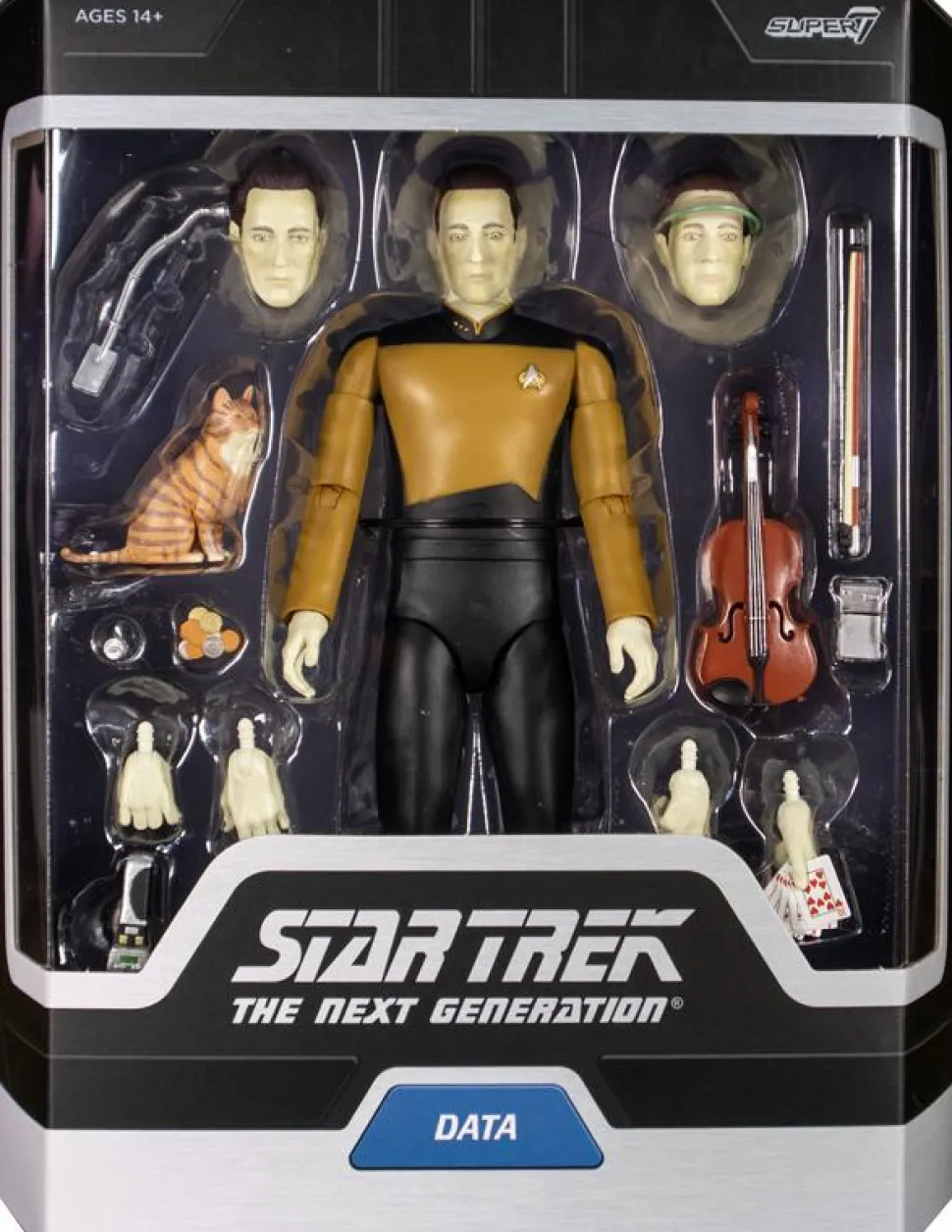 Star Trek: The Next Generation - Lt. Commander Data Ultimates! 7” Scale Action Figure