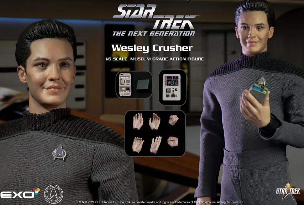 Star Trek: The Next Generation - Wesley Crusher 1/6th Scale Action Figure