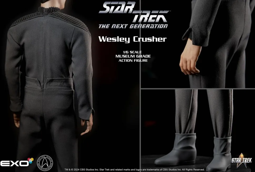 Star Trek: The Next Generation - Wesley Crusher 1/6th Scale Action Figure