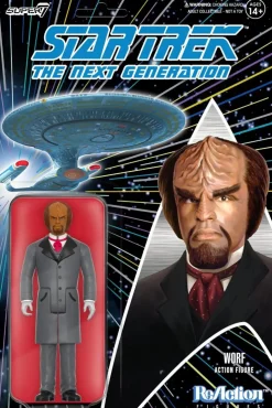 Star Trek: The Next Generation - Worf (Elementary, Dear Data) ReAction 3.75" Action Figure