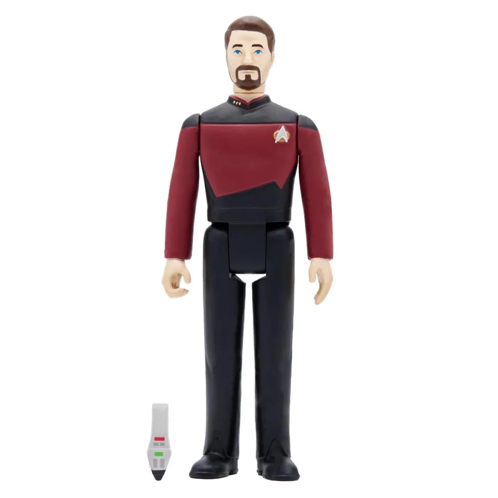 Star Trek: The Next Generation - Commander Riker ReAction 3.75” Action Figure