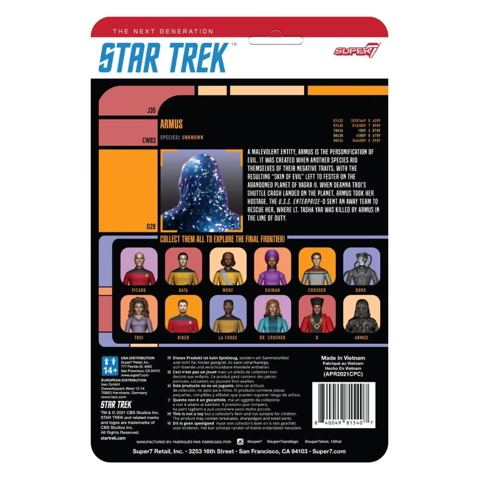 Star Trek: The Next Generation - Armus ReAction 3.75” Action Figure