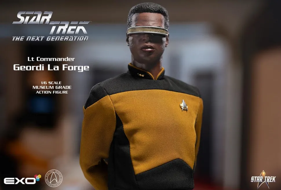 Star Trek: The Next Generation - Commander Geordi La Forge (Standard Version) 1/6th Scale Action Figure