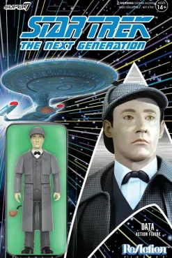 Star Trek: The Next Generation - Data (Elementary, Dear Data) ReAction 3.75" Action Figure