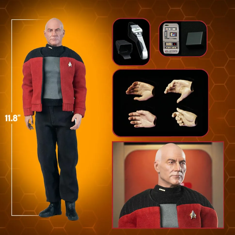 Star Trek: The Next Generation - Captain Jean-Luc Picard (Darmok Uniform) 1/6th Scale Action Figure