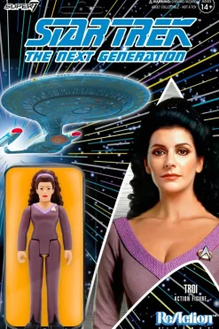 Star Trek: The Next Generation - Counselor Troi ReAction 3.75” Action Figure