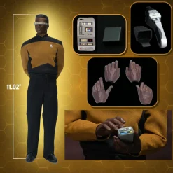Star Trek: The Next Generation - Commander Geordi La Forge (Essentials Version) 1/6th Scale Action Figure